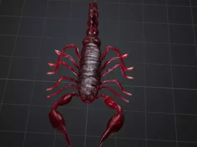Scorpion 3D print model