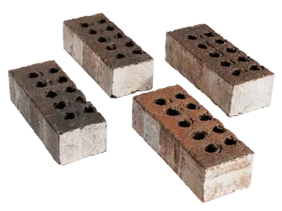  Worn Multicolored Clay Chatham Bricks Model 
