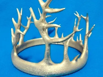 Renly Baratheon crown corona astada 3D print model