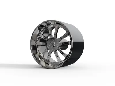 ASANTI AF159 WHEEL 3D MODEL 3D model