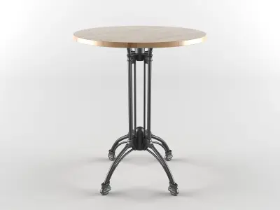 Outdoor table leg LG - 811 B Free low-poly 3D model