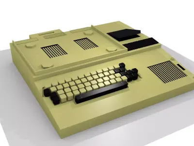 10 video game consoles part 2 3D model
