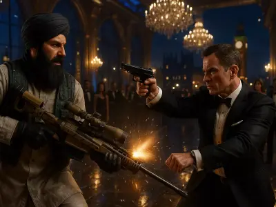 Afghan character Free low-poly 3D model