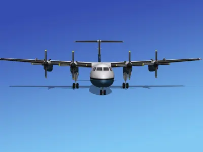 Dehavilland DHC-7 Corporate 1 3D model