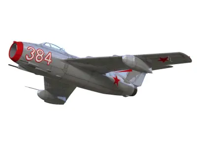 Mig15bis Fagot 3D model