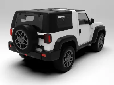 BAIC BJ40 Free 3D model