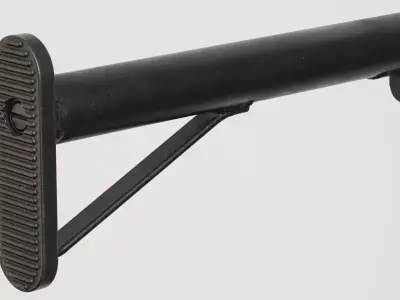 Colt  - 608 Tinker Air Force Stock - Replica Low-poly 3D model