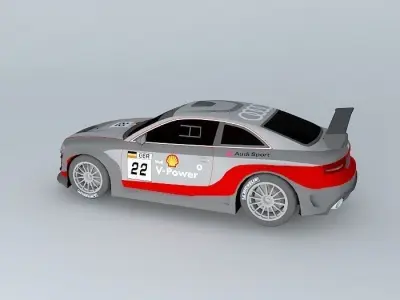 Audi RS5 GT2 Concept V2 Free 3D model