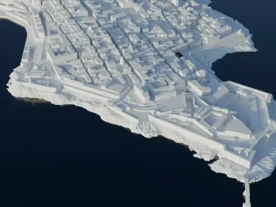 Valletta 3D Model 3D model