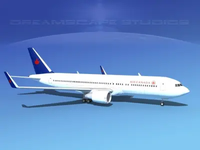 Boeing 767-300 Air Canada 2 3D model
