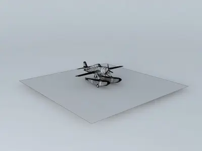 Grumman airplane Free 3D model