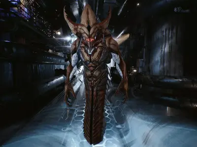 Alien 2 Low-poly 3D model