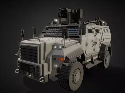 Humvee Military 3D model