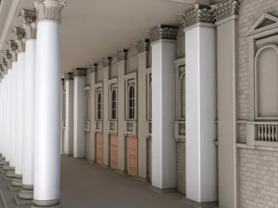 Bolshoi Theatre 3D model