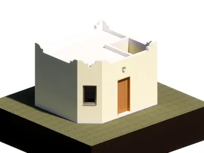 driver room in Revit Free 3D model