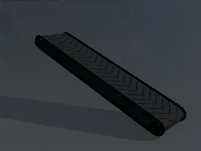 Conveyor belt system with shape key animation Low-Poly Low-poly 3D model