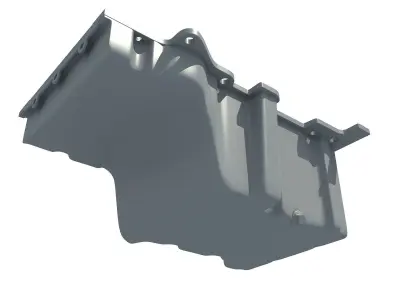 Oil Sump Pan 3D model