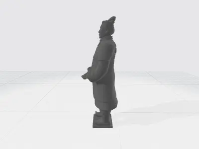 Terracotta Warriors General 3D Model 3D print model
