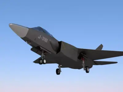 J-31 Gyrfalcon 3D model