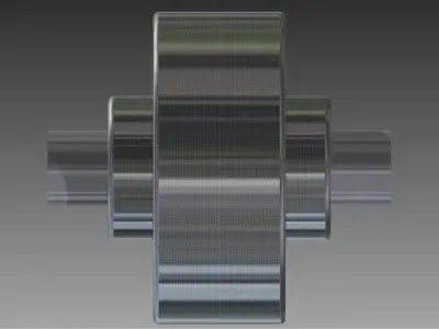Protected Flange Coupling 3D model