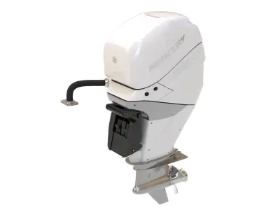 Outboard Motor 300-350HP 3D model
