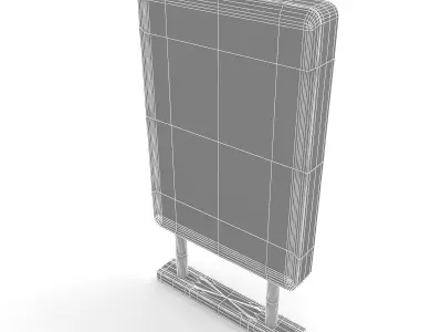 Advertising Stand Display 2 3D model