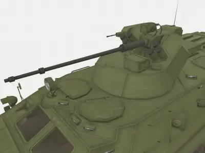 BTR-82A Low-poly 3D model