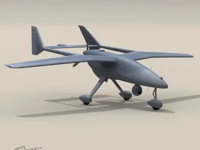 Falco UAV 3D model