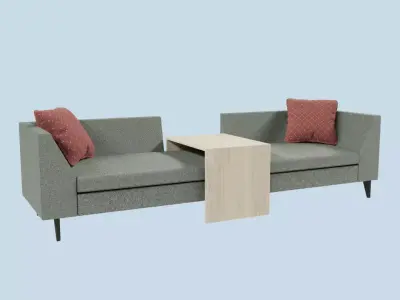 Modern Sofa Free 3D model 3