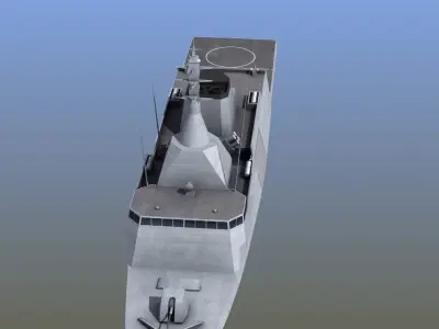 Gowind 2500 Frigate 3D model