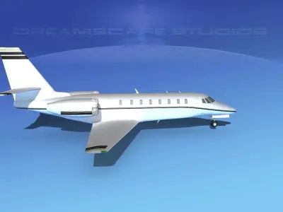 Cessna C680 Citation Soveriegn V01 3D model
