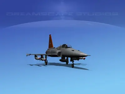 Northrop F-20 Tigershark V05 3D model