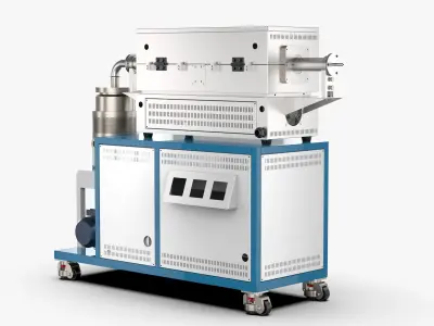 High Vacuum Tube Furnace 3D model