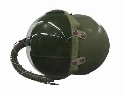 Pilot helmet jc-4 3D model