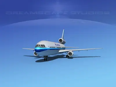 Douglas DC-10 Eastern Airlines 3D model
