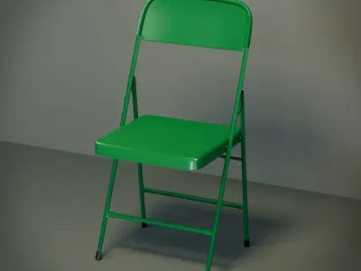 bar chair Low-poly 3D model order