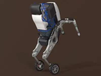 Handle Robot Boston Dynamics Low-poly 3D model