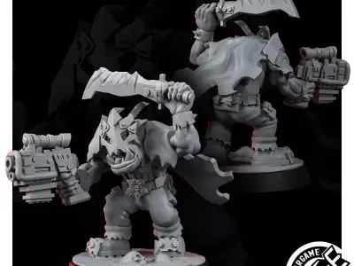 ORK HOLLOW SHELLZ KOMMANDOS T2 3D model