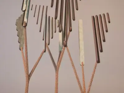 Conceptual shrub S1Av7 Free 3D model