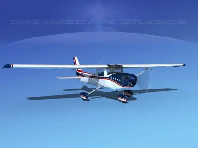 Cessna 152 Commuter V06 3D model
