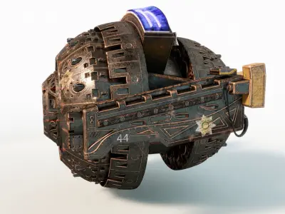 DroidSHF star wars spacecraft 3D model