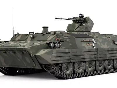 MT-LB 6MB 2017 3D model