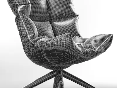 HUSK CHAIR Free 3D model