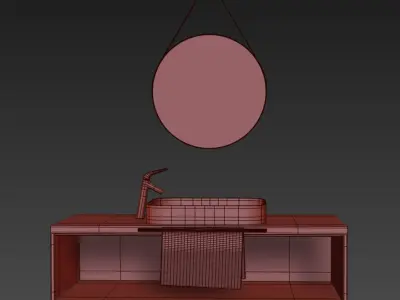 BATHROOM DESIGN PACKAGE 3D model