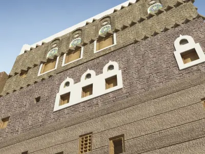 Historical Yemeni house - with high detailed exterior 3D model