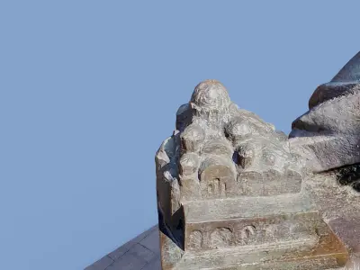 3D Monument - Yaroslav The Wise - Kyiv Ukraine - usdz gltf obj 3D model