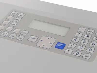Signascript Automated Signature Arm Device Rigged 3D model