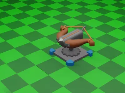 Clash royal Free low-poly 3D model
