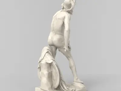 Marble Philopoemen 3d Model