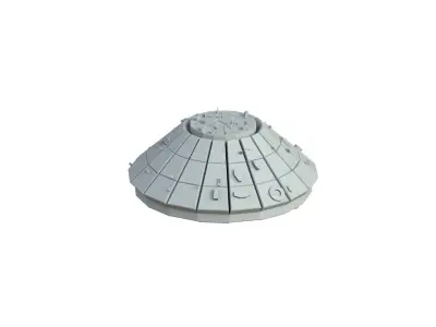 Sci Fi Object No 3127 Low Poly Low-poly 3D model
